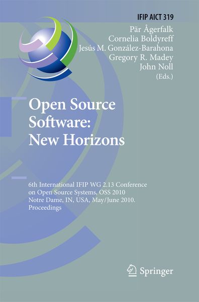 Produktbild: Open Source Software: New Horizons