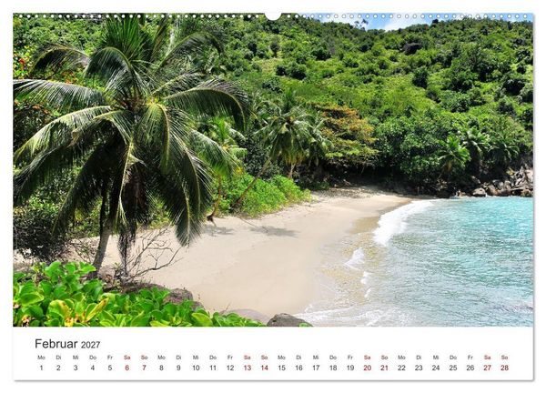 Produktbild: Traumstr&auml;nde der Seychellen (Wandkalender 2027 DIN A2 quer), CALVENDO Monatskalender