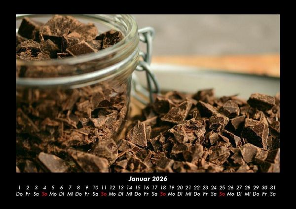 Produktbild: World of Sweets 2026 Fotokalender DIN A3