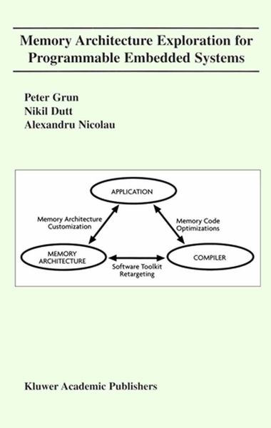 Produktbild: Memory Architecture Exploration for Programmable Embedded Systems