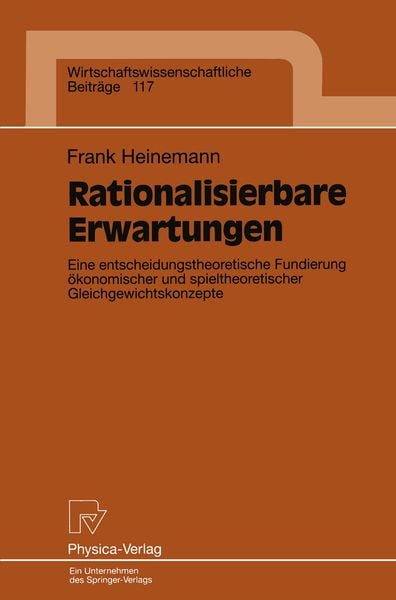 Produktbild: Rationalisierbare Erwartungen