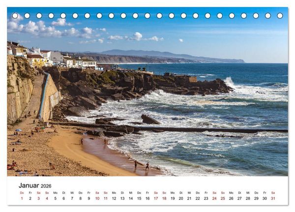 Produktbild: Portugal - Eindrucksvolle Aufnahmen von fotofussy (Tischkalender 2026 DIN A5 quer), CALVENDO Monatskalender