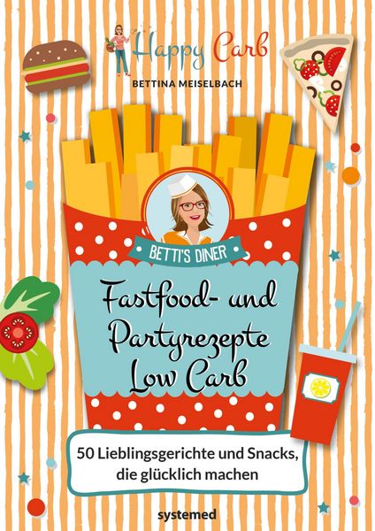 Produktbild: Happy Carb: Fastfood- und Partyrezepte Low Carb