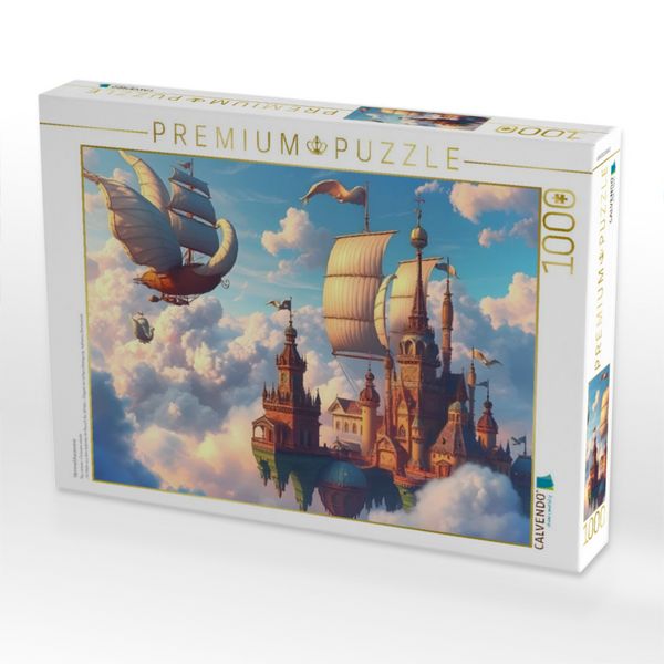 Produktbild: CALVENDO Puzzle Himmelskarawane | 1000 Teile Lege-Gr&ouml;&szlig;e 64x48cm Foto-Puzzle f&uuml;r gl&uuml;ckliche Stunden