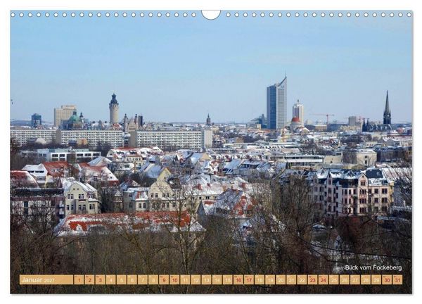 Produktbild: Mein Leipzig lob ich mir... (Wandkalender 2027 DIN A3 quer), CALVENDO Monatskalender