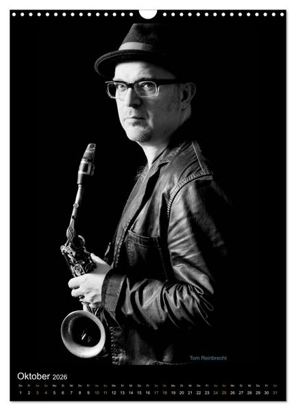Produktbild: Jazz it! (Wandkalender 2026 DIN A3 hoch), CALVENDO Monatskalender
