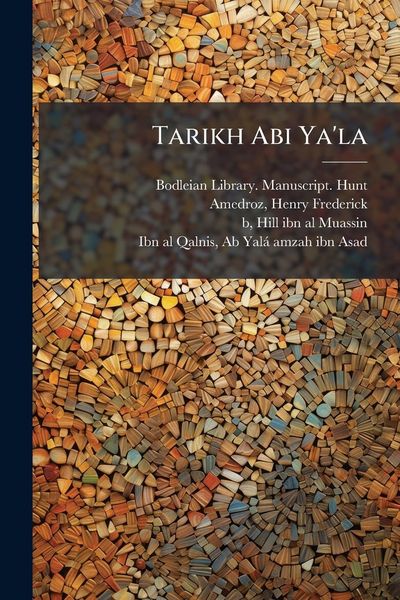 Produktbild: Tarikh Abi Ya'la