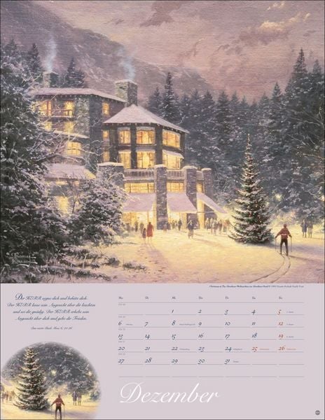 Produktbild: Thomas Kinkade: Land im Licht Kalender 2027