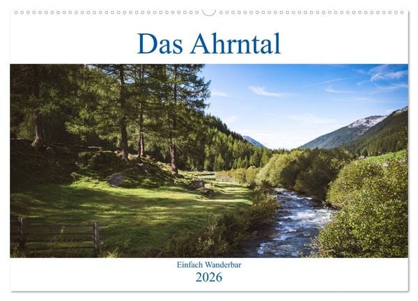Produktbild: Das Ahrntal (Wandkalender 2026 DIN A2 quer), CALVENDO Monatskalender