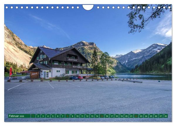 Produktbild: Tannheim und das Tal (Wandkalender 2026 DIN A4 quer), CALVENDO Monatskalender