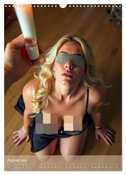 Produktbild: Spicy - Kinky Fantasien (Wandkalender 2026 DIN A3 hoch), CALVENDO Monatskalender