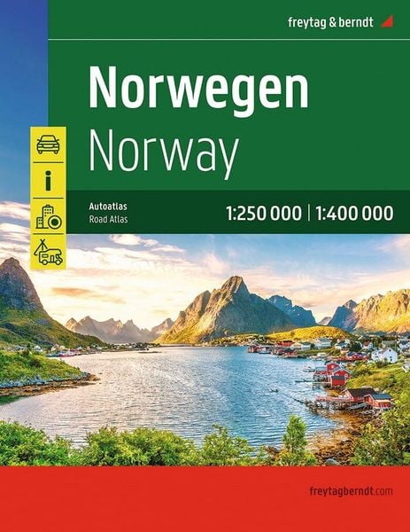 Produktbild: Freytag & berndt Autoatlas Norwegen 1:250.000