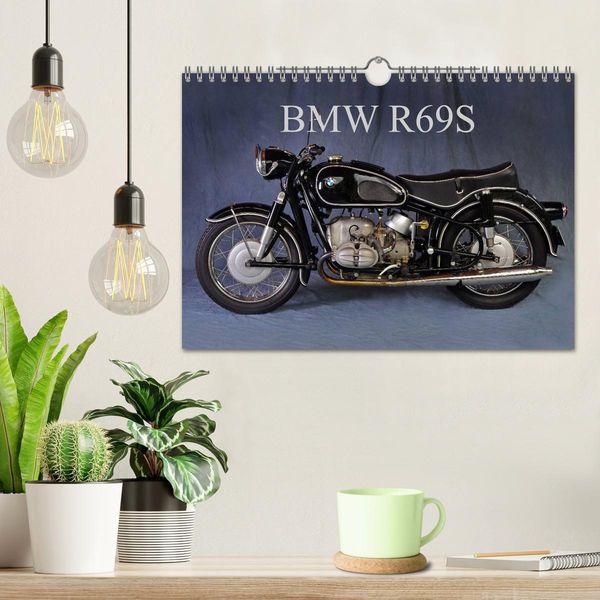 Produktbild: BMW R69S (Wandkalender 2026 DIN A4 quer), CALVENDO Monatskalender