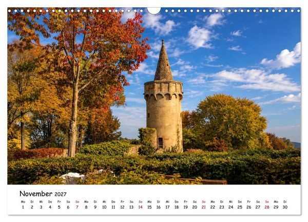 Produktbild: Rund um das Benediktinerkloster Seligenstadt (Wandkalender 2027 DIN A3 quer), CALVENDO Monatskalender