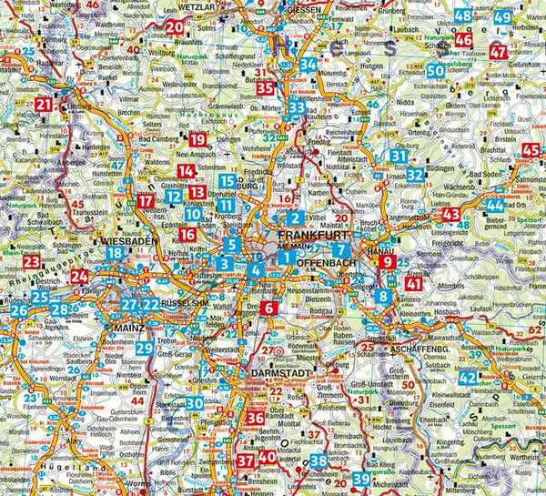 Produktbild: ROTHER Wanderf&uuml;hrer Rund um Frankfurt