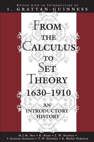 Produktbild: From the Calculus to Set Theory 1630-1910