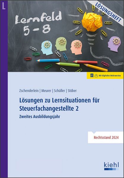 Produktbild: L&ouml;sungen zu Lernsituationen f&uuml;r Steuerfachangestellte 2