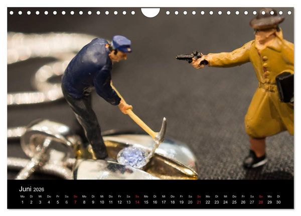 Produktbild: UHR Menschen (Wandkalender 2026 DIN A4 quer), CALVENDO Monatskalender
