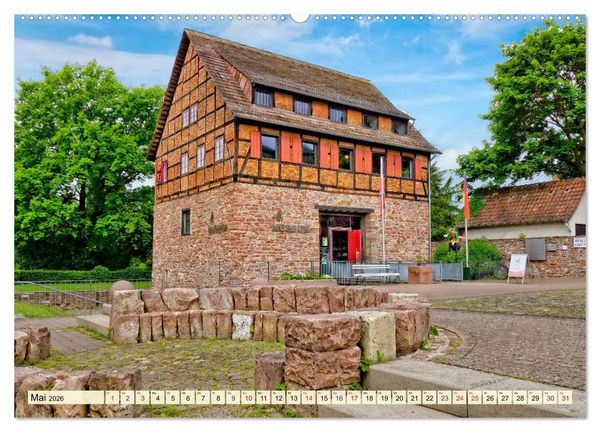 Produktbild: Bodenwerder - entz&uuml;ckende M&uuml;nchhausen-Stadt an der Oberweser (Wandkalender 2026 DIN A2 quer), CALVENDO Monatskalender