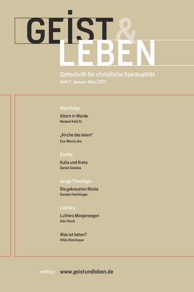Produktbild: Geist & Leben 1/2017