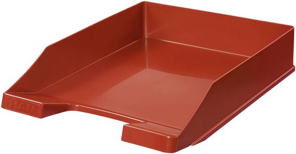 Produktbild: Briefablage KLASSIK, DIN A4/C4, stapelbar, stabil, modern, rot