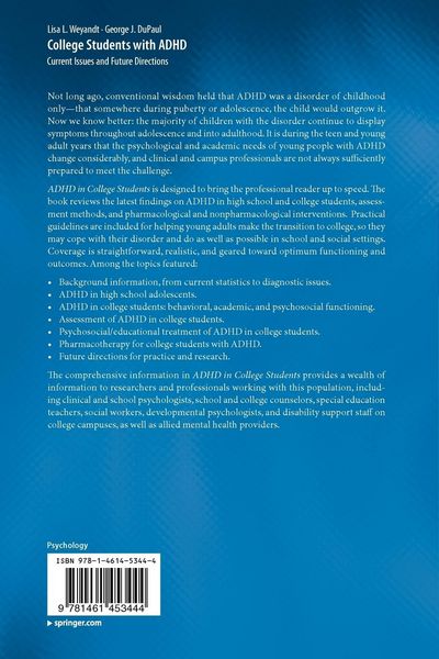 Produktbild: College Students with ADHD