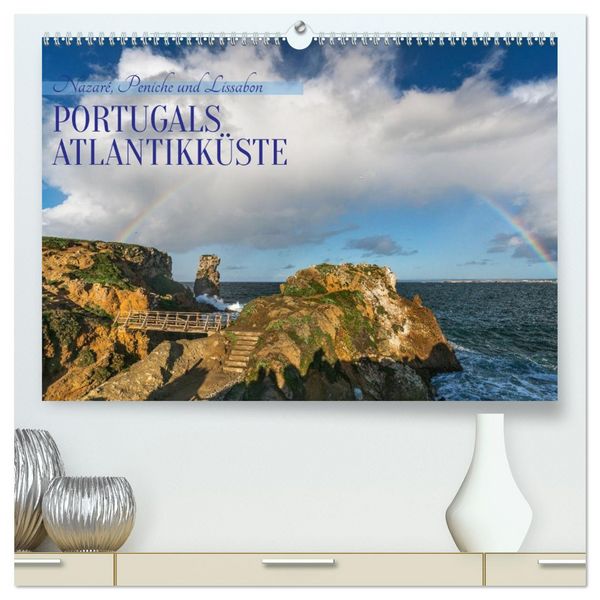 Produktbild: Portugals Atlantikk&uuml;ste (hochwertiger Premium Wandkalender 2026 DIN A2 quer), Kunstdruck in Hochglanz