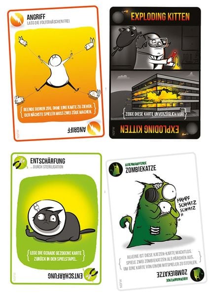 Produktbild: Exploding Kittens NSFW Edition