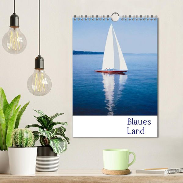 Produktbild: Blaues Land (Wandkalender 2026 DIN A4 hoch), CALVENDO Monatskalender