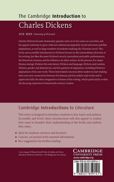 Produktbild: The Cambridge Introduction to Charles Dickens