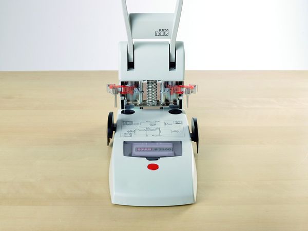Produktbild: Novus Blocklocher B 2200, 200 Blatt grau, Zwei- und Vierfach Lochung
