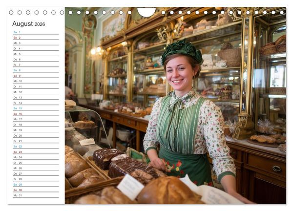 Produktbild: Mit Herz und Hand, Ich bin B&auml;cker (Wandkalender 2026 DIN A4 quer), CALVENDO Monatskalender