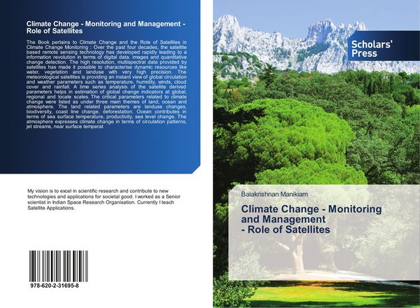 Produktbild: Climate Change - Monitoring and Management - Role of Satellites