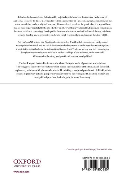 Produktbild: International Relations and Relational Cosmology
