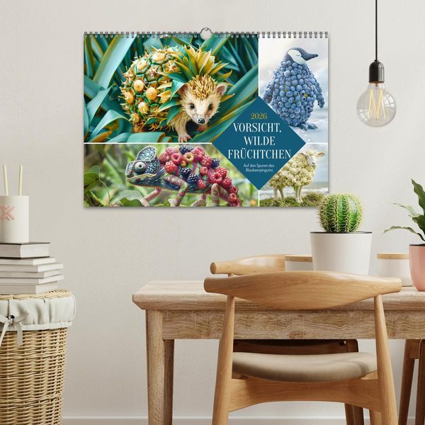 Produktbild: Vorsicht, Wilde Fr&uuml;chtchen (Wandkalender 2026 DIN A3 quer), CALVENDO Monatskalender