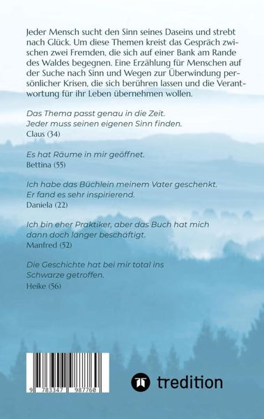 Produktbild: Die Bank am Rande des Waldes
