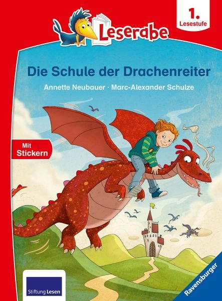 Produktbild: Leserabe 1. Lesestufe - Die Drachenreiter-Schule