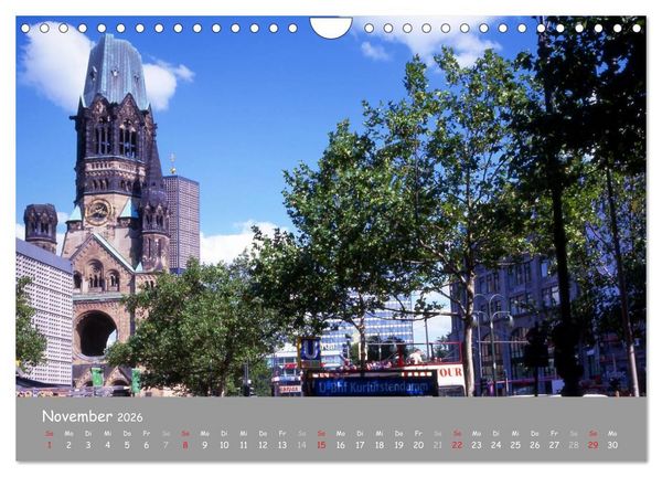 Produktbild: Weltstadt Berlin (Wandkalender 2026 DIN A4 quer), CALVENDO Monatskalender