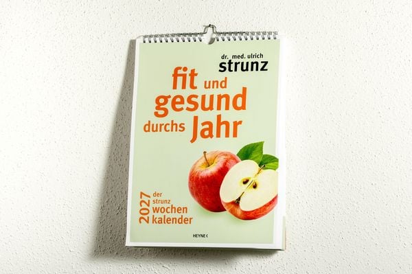 Produktbild: Fit und gesund durchs Jahr &ndash; Der Strunz-Wochenkalender 2027