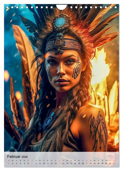 Produktbild: Fantasy Queens (Wandkalender 2026 DIN A4 hoch), CALVENDO Monatskalender