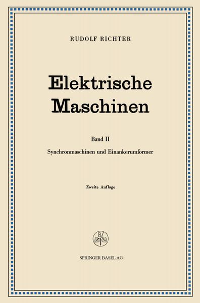 Produktbild: Elektrische Maschinen