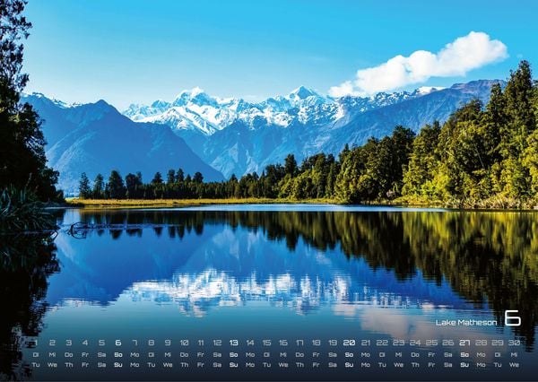 Produktbild: Neuseeland - Das Land der langen wei&szlig;en Wolke - 2027 - Kalender DIN A3