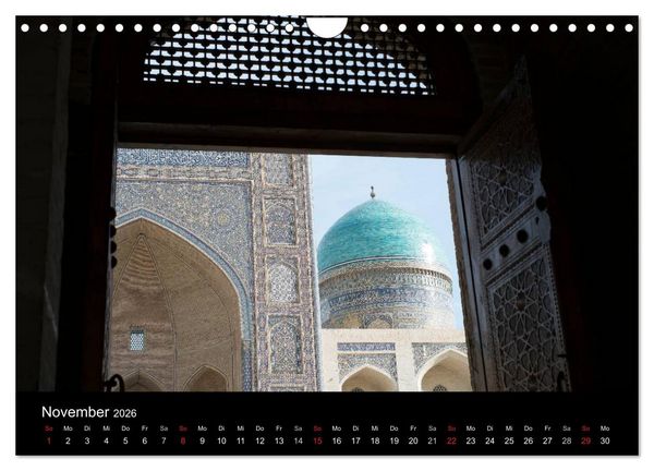 Produktbild: Usbekistan (Wandkalender 2026 DIN A4 quer), CALVENDO Monatskalender