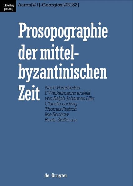 Produktbild: Aaron (#1) - Georgios (#2182)