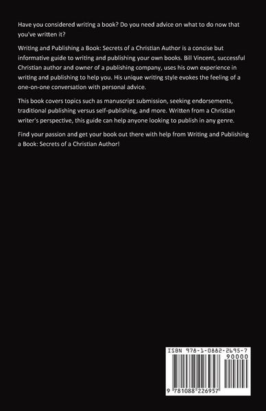 Produktbild: Writing and Publishing a Book