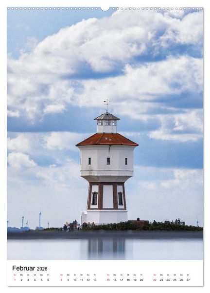 Produktbild: Dein Langeoog - Der besondere Blick (hochwertiger Premium Wandkalender 2026 DIN A2 hoch), Kunstdruck in Hochglanz