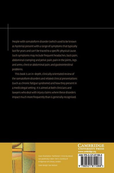 Produktbild: Somatoform Disorders