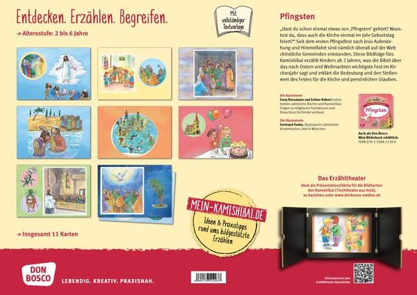 Produktbild: Pfingsten. Kamishibai Bildkartenset