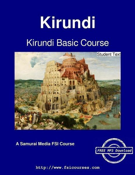 Produktbild: Kirundi Basic Course - Student Text