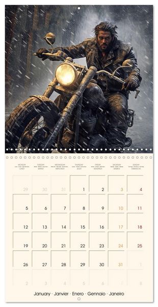 Produktbild: Ride to Valhalla (Wall Calendar 2026 12 &times; 12 Inch) CALVENDO 12 Month Wall Calendar